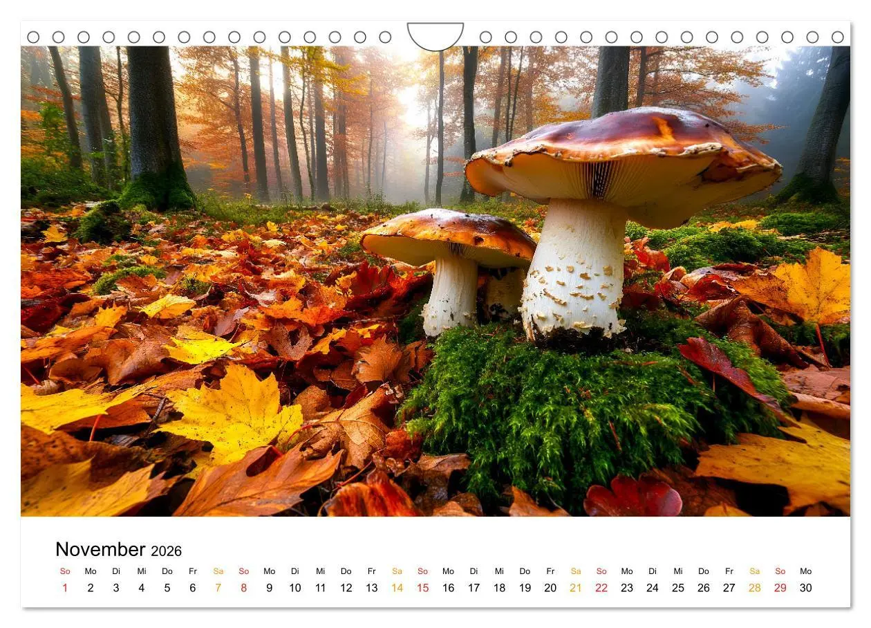 Bild: 9783457308301 | Mystik der Wälder (Wandkalender 2026 DIN A4 quer), CALVENDO...