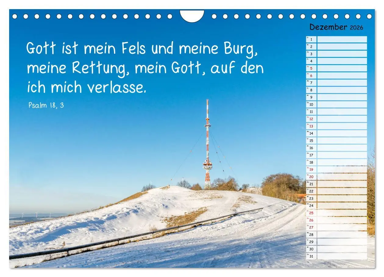 Bild: 9783457928301 | Heimat Hesselberg (Wandkalender 2026 DIN A4 quer), CALVENDO...