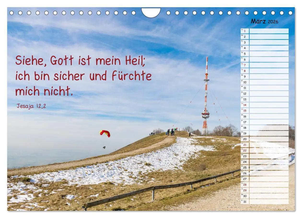 Bild: 9783457928301 | Heimat Hesselberg (Wandkalender 2026 DIN A4 quer), CALVENDO...