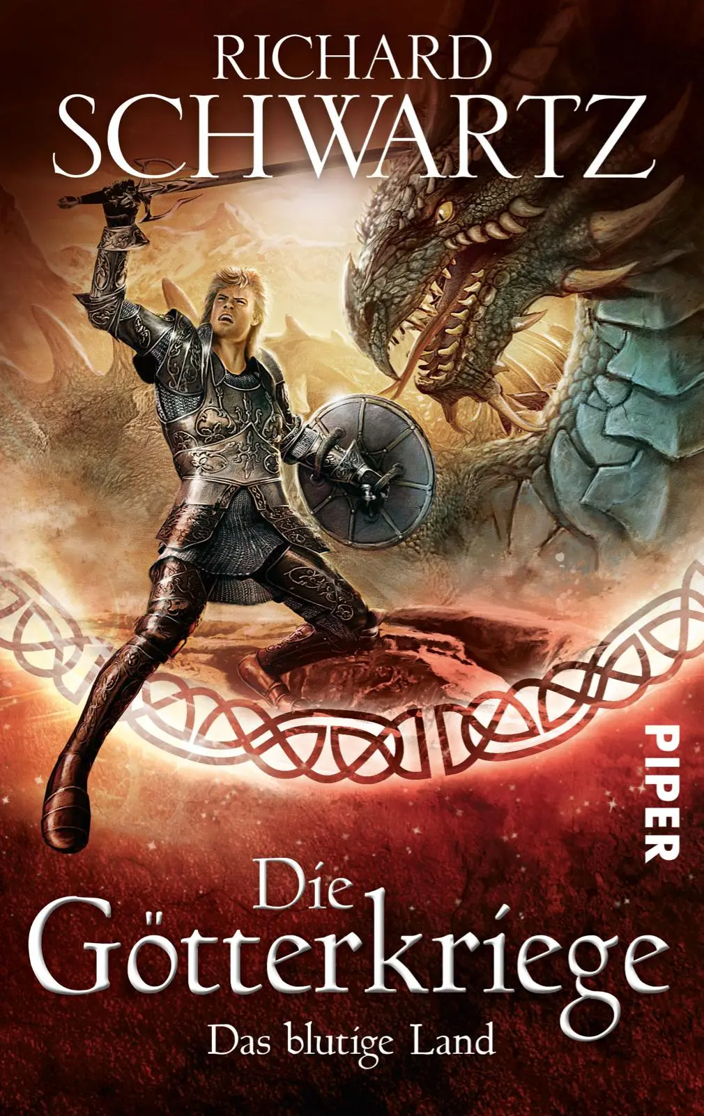 Cover: 9783492268301 | Die Götterkriege 03. Das blutige Land | Richard Schwartz | Taschenbuch