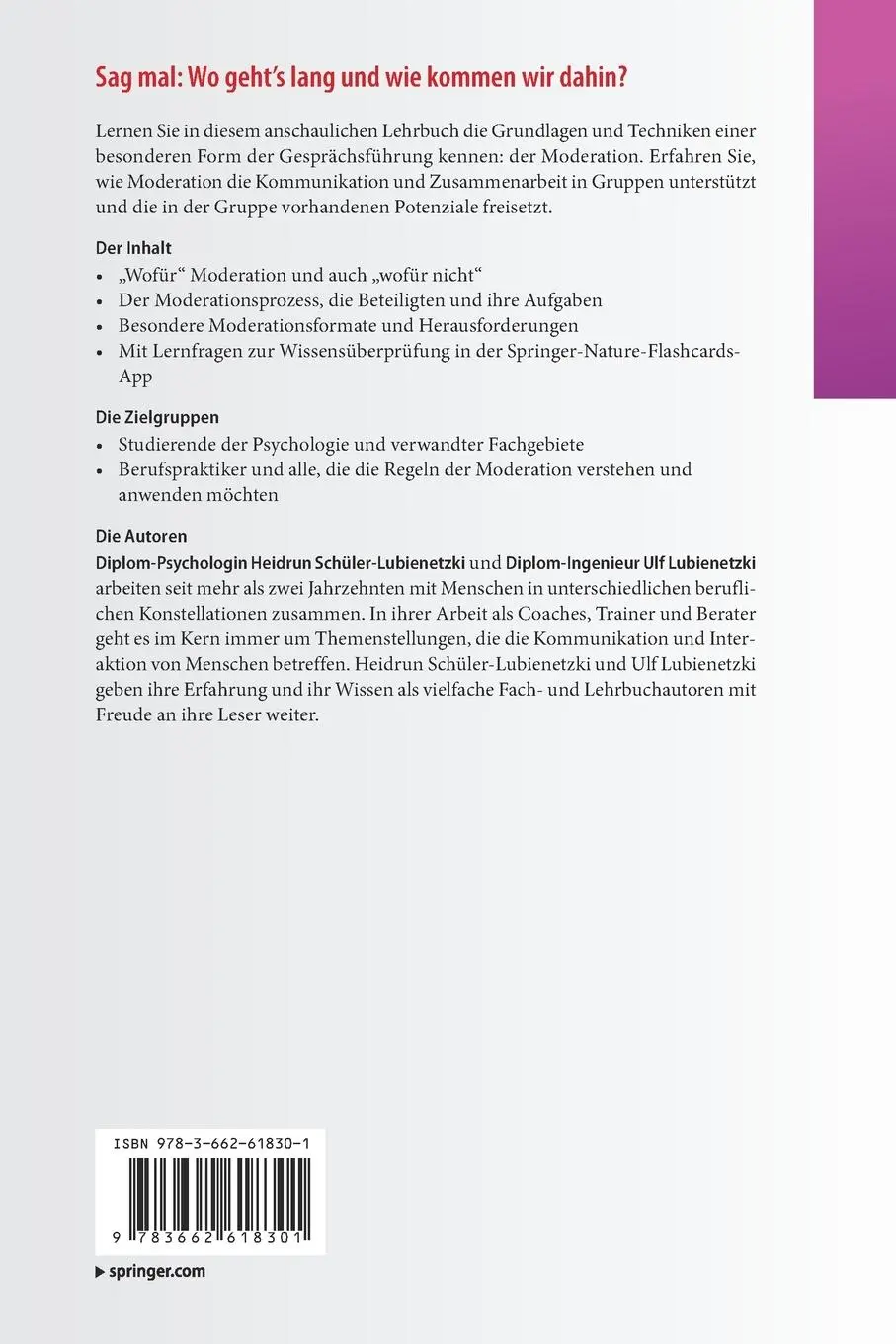 Rückseite: 9783662618301 | Sag mal: Wo geht¿s lang und wie kommen wir dahin? | Bundle | Paperback
