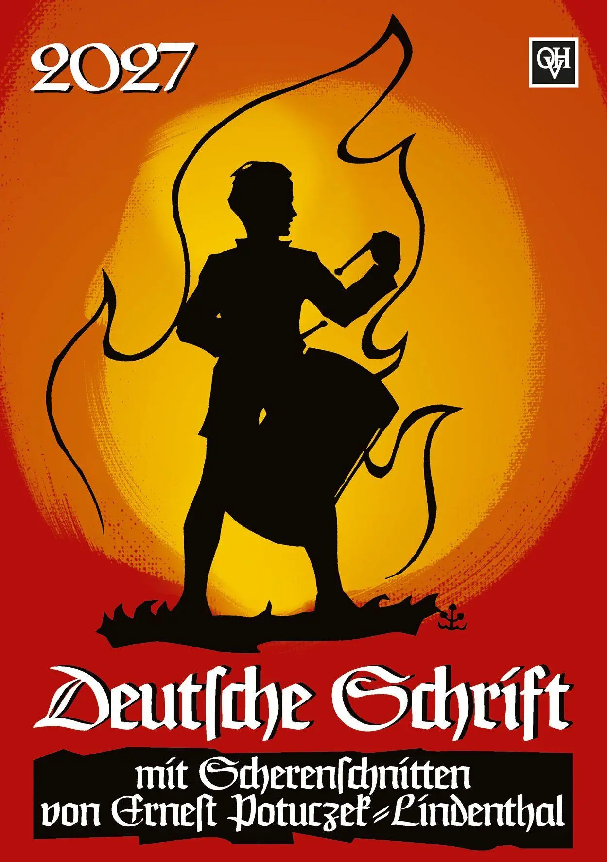 Cover: 9783890938301 | Deutsche Schrift 2027 | Scherenschnittkalender | Verlag | Kalender