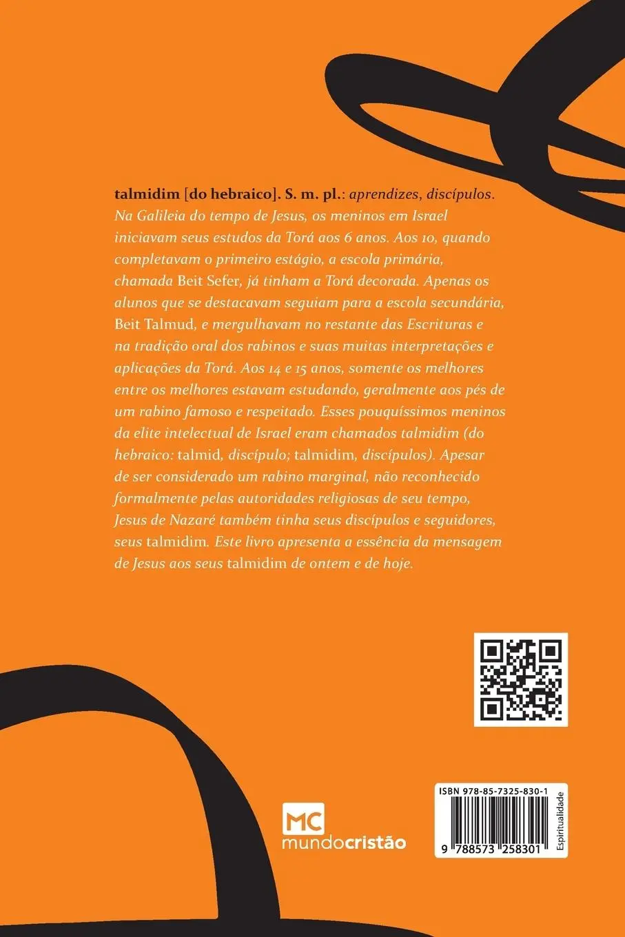 Rückseite: 9788573258301 | Talmidim | O passo a passo de Jesus | Ed René Kivitz | Taschenbuch