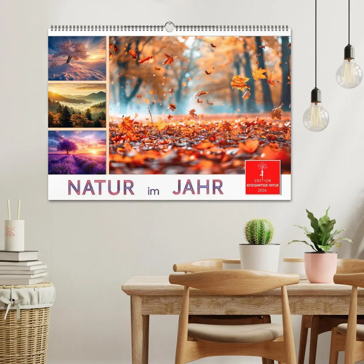 Bild: 9783457398401 | Natur im Jahr (Wandkalender 2026 DIN A2 quer), CALVENDO Monatskalender