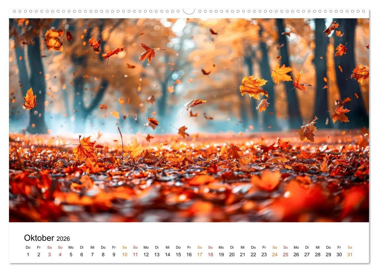 Bild: 9783457398401 | Natur im Jahr (Wandkalender 2026 DIN A2 quer), CALVENDO Monatskalender