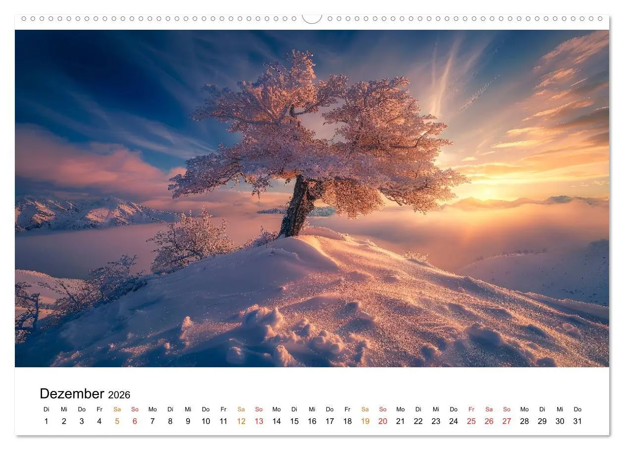 Bild: 9783457398401 | Natur im Jahr (Wandkalender 2026 DIN A2 quer), CALVENDO Monatskalender