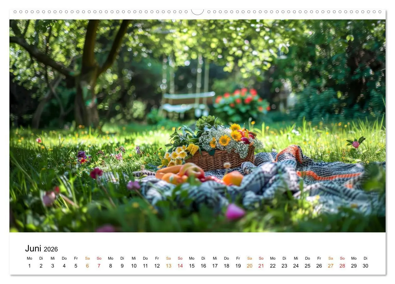 Bild: 9783457398401 | Natur im Jahr (Wandkalender 2026 DIN A2 quer), CALVENDO Monatskalender