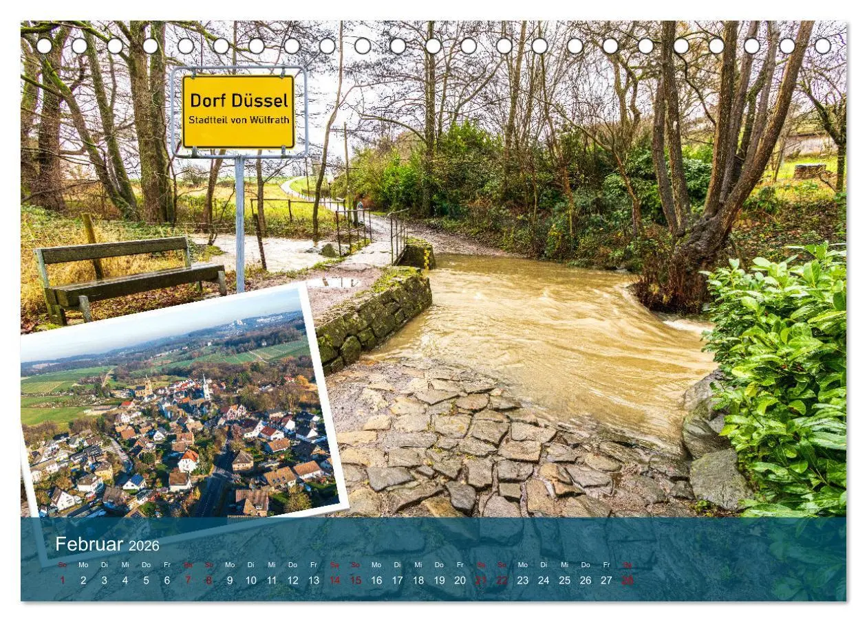 Bild: 9783457468401 | Die Düssel von den Quellen bis zu den Mündungen (Tischkalender 2026...