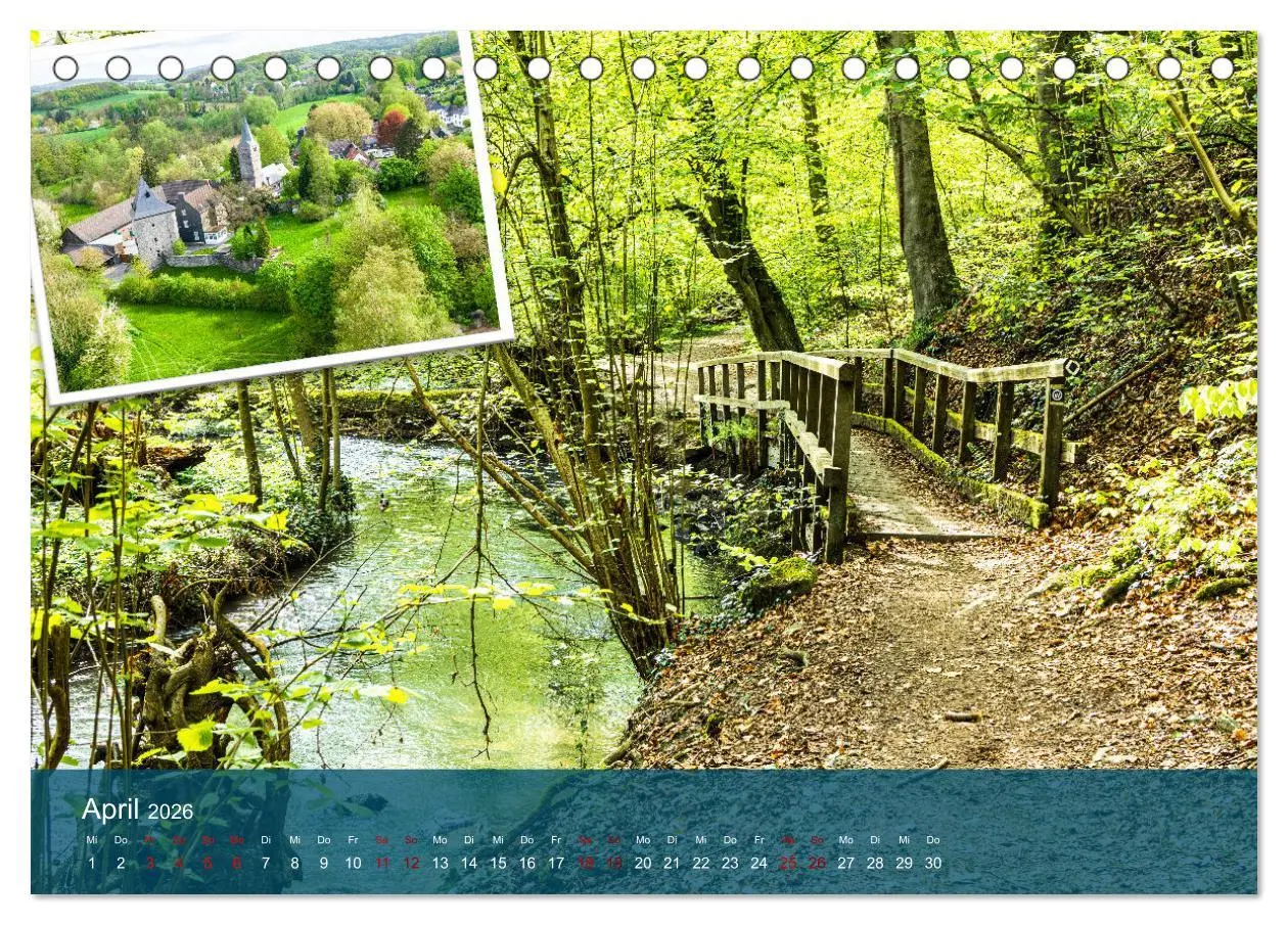 Bild: 9783457468401 | Die Düssel von den Quellen bis zu den Mündungen (Tischkalender 2026...