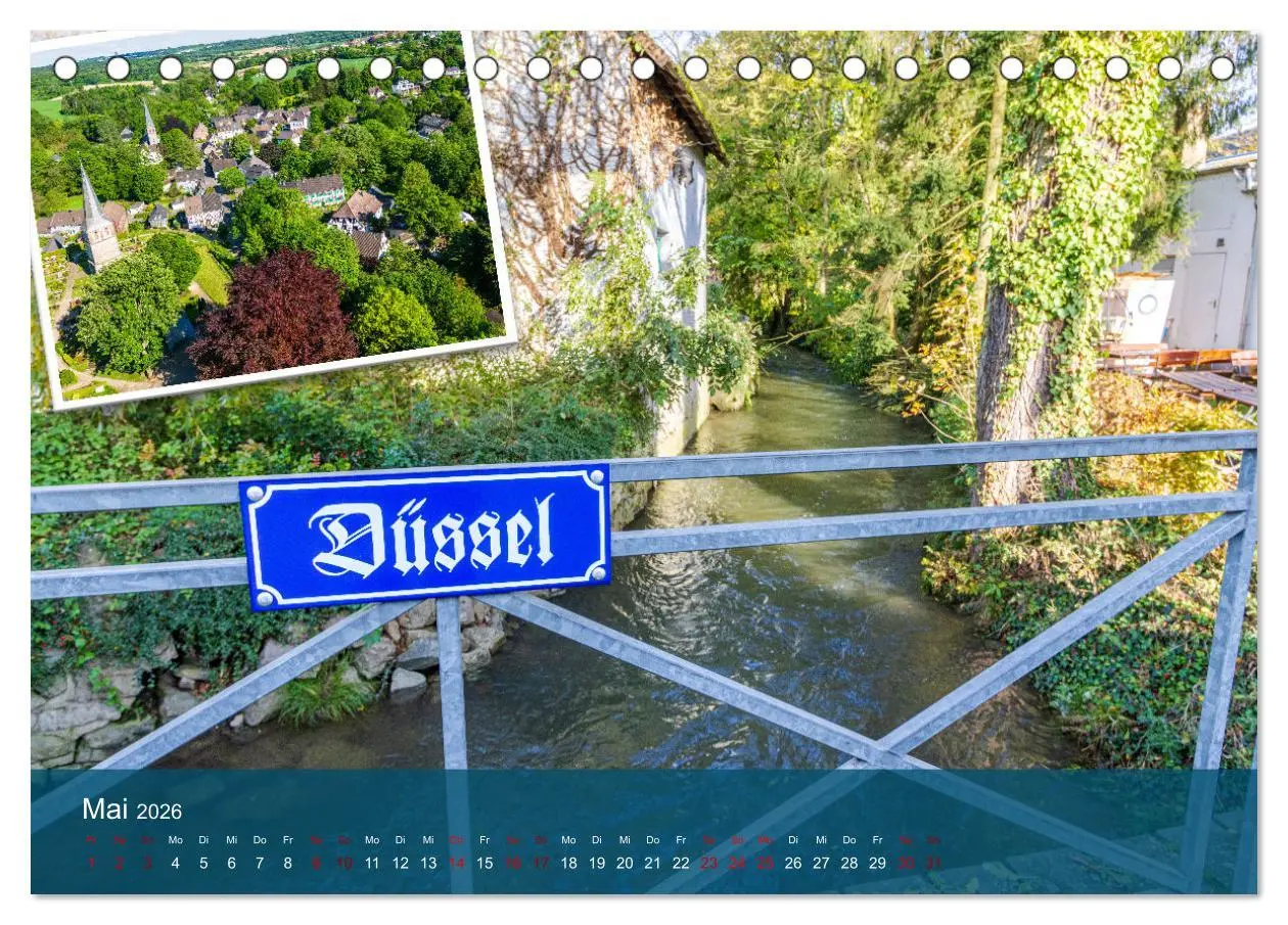 Bild: 9783457468401 | Die Düssel von den Quellen bis zu den Mündungen (Tischkalender 2026...