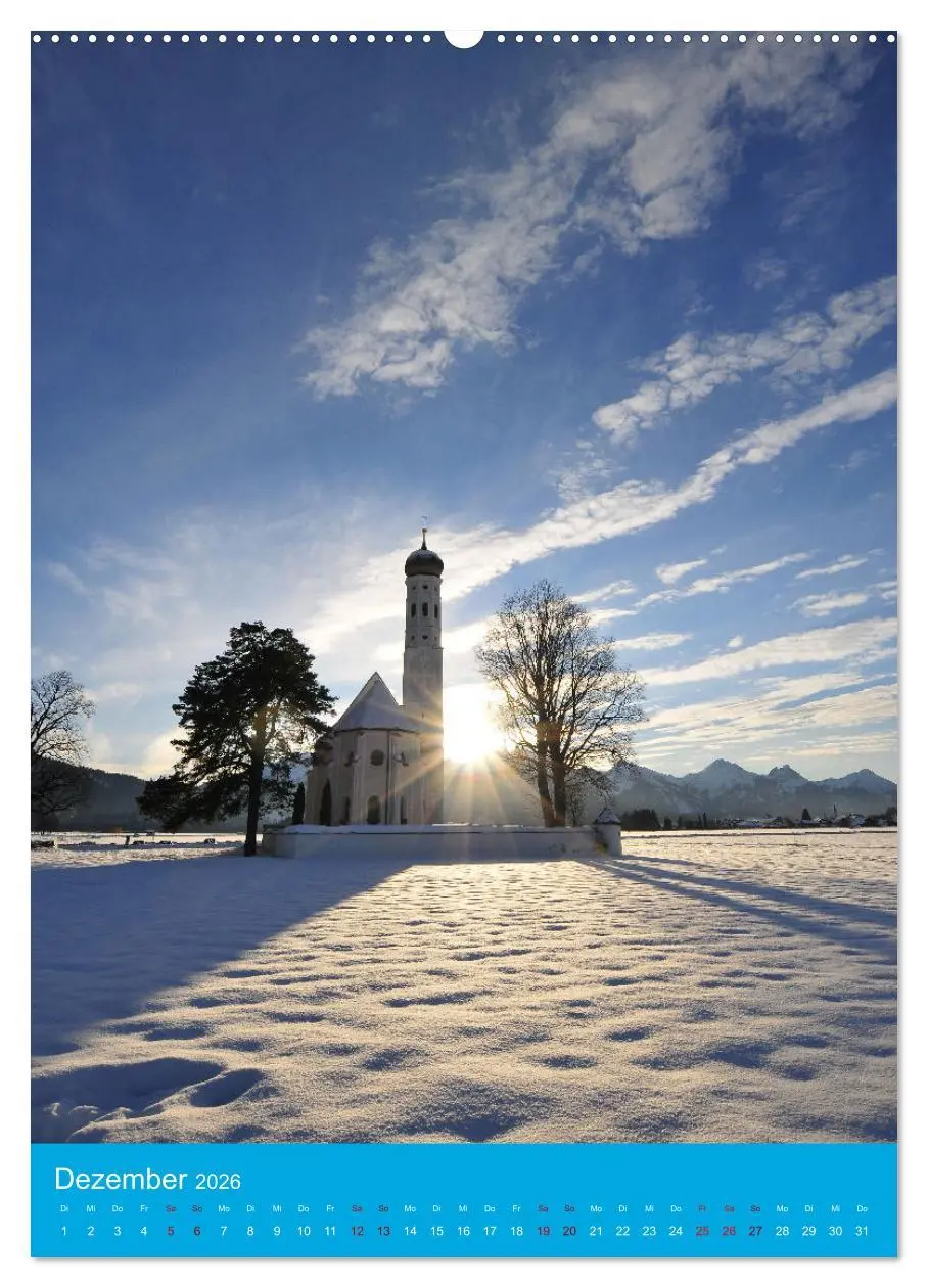 Bild: 9783516318401 | Malerische Kirchen und Kapellen (hochwertiger Premium Wandkalender...