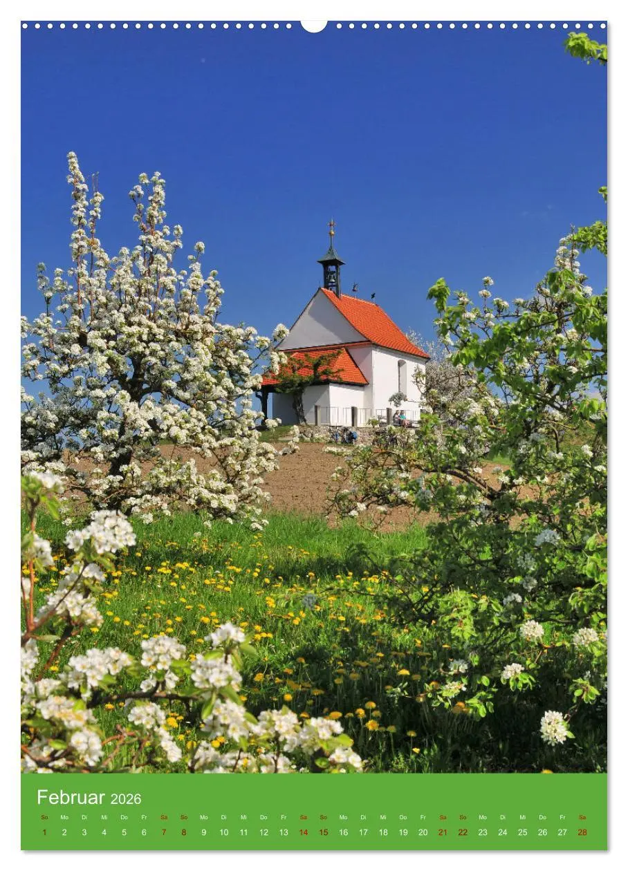 Bild: 9783516318401 | Malerische Kirchen und Kapellen (hochwertiger Premium Wandkalender...