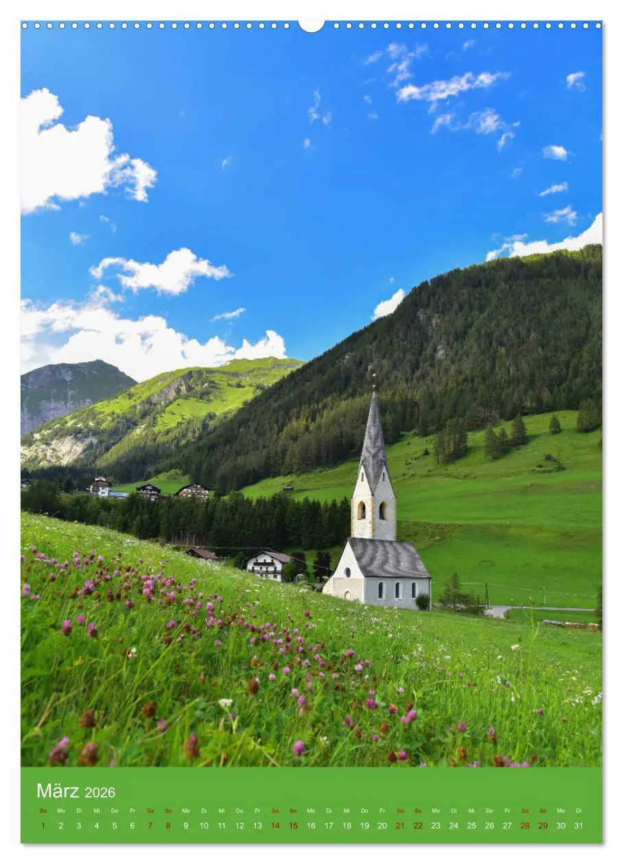 Bild: 9783516318401 | Malerische Kirchen und Kapellen (hochwertiger Premium Wandkalender...