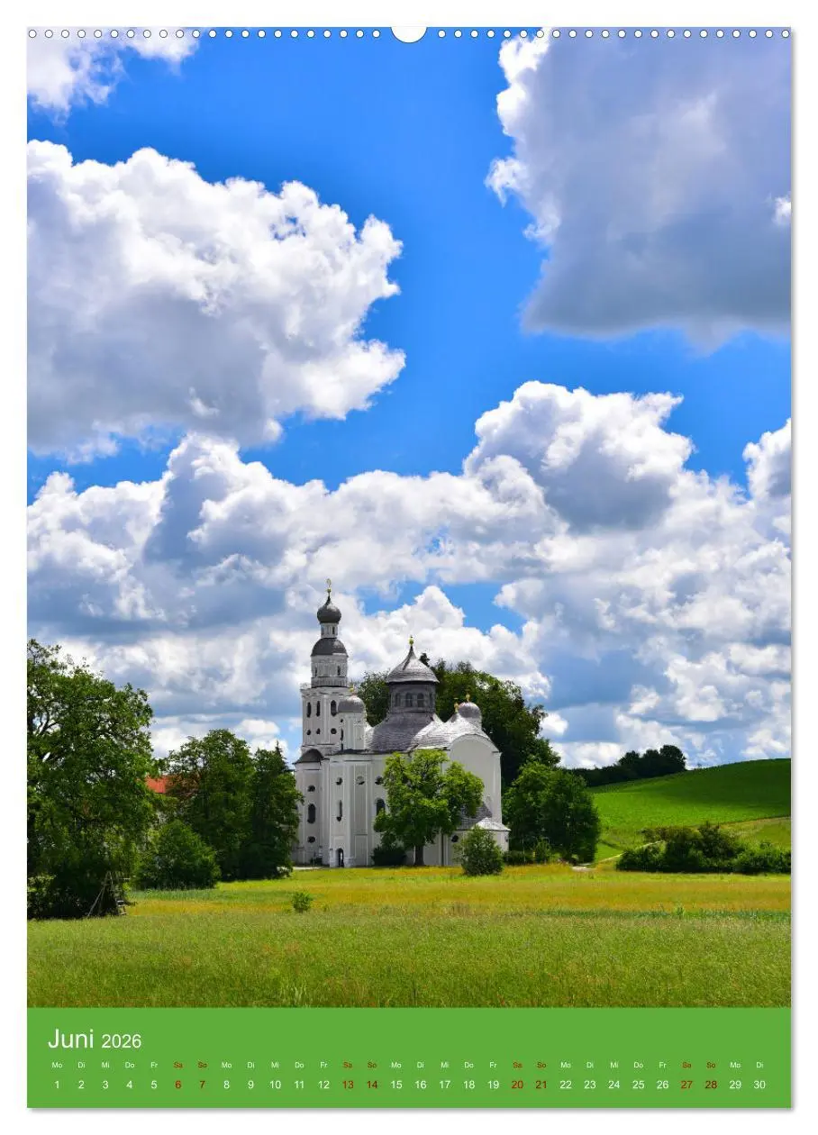 Bild: 9783516318401 | Malerische Kirchen und Kapellen (hochwertiger Premium Wandkalender...