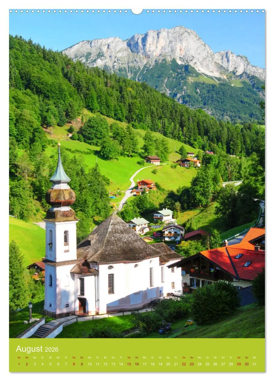 Bild: 9783516318401 | Malerische Kirchen und Kapellen (hochwertiger Premium Wandkalender...