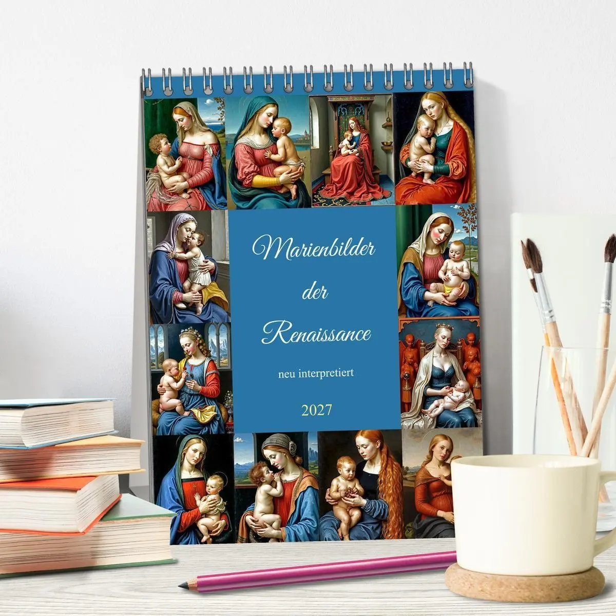 Bild: 9783516938401 | Marienbilder der Renaissance neu interpretiert (Tischkalender 2027...