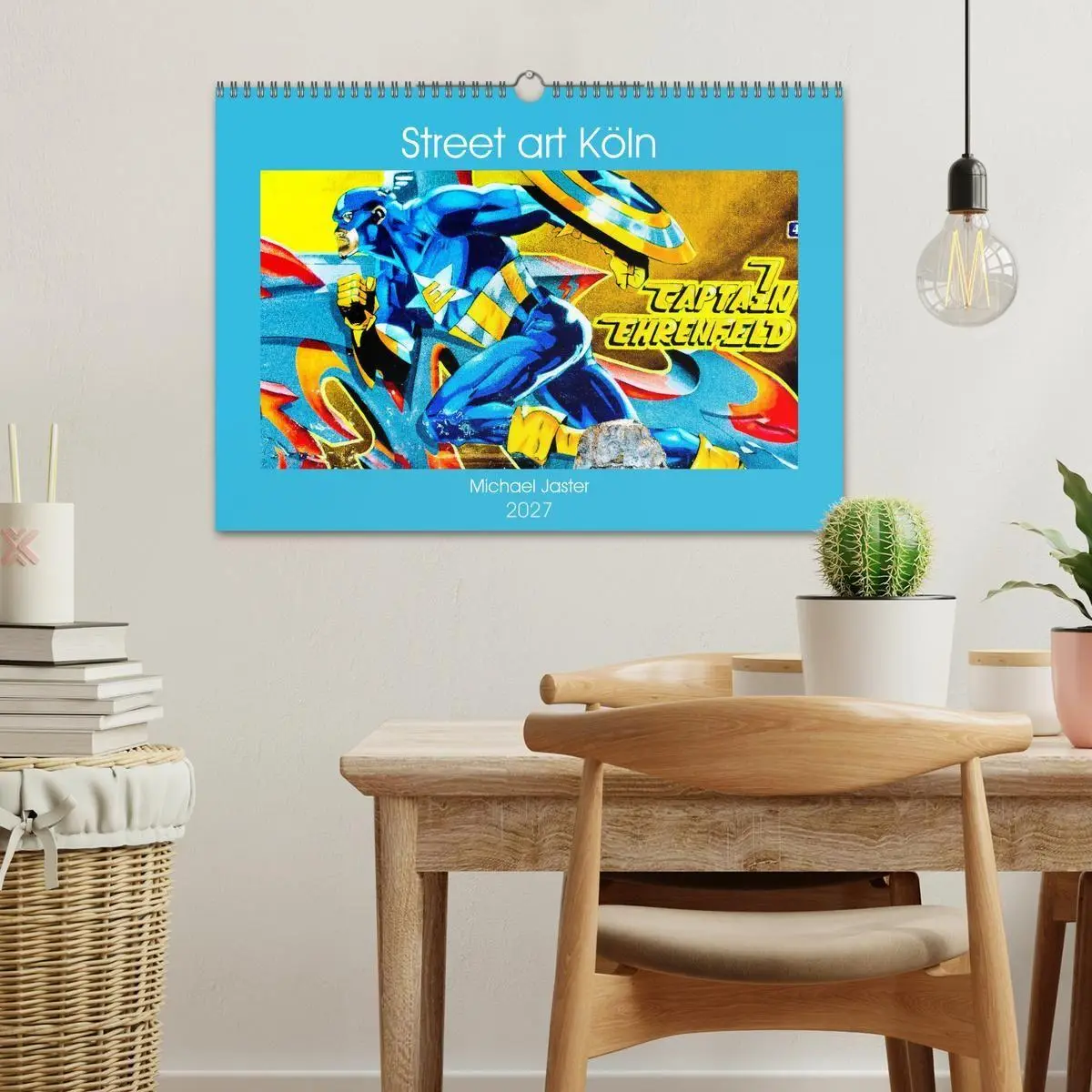 Bild: 9783569648401 | Street art Köln Michael Jaster (Wandkalender 2027 DIN A3 quer),...