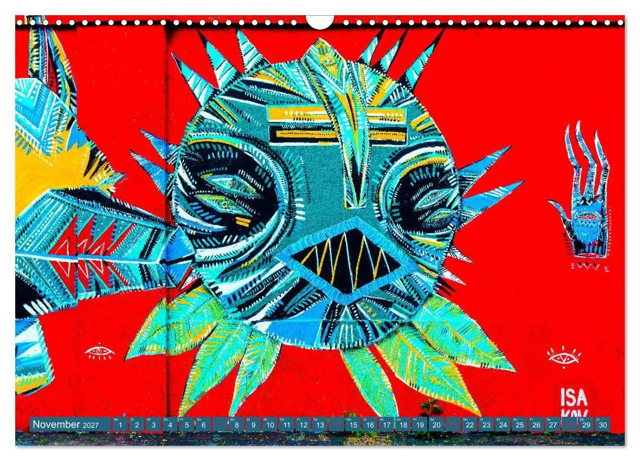 Bild: 9783569648401 | Street art Köln Michael Jaster (Wandkalender 2027 DIN A3 quer),...