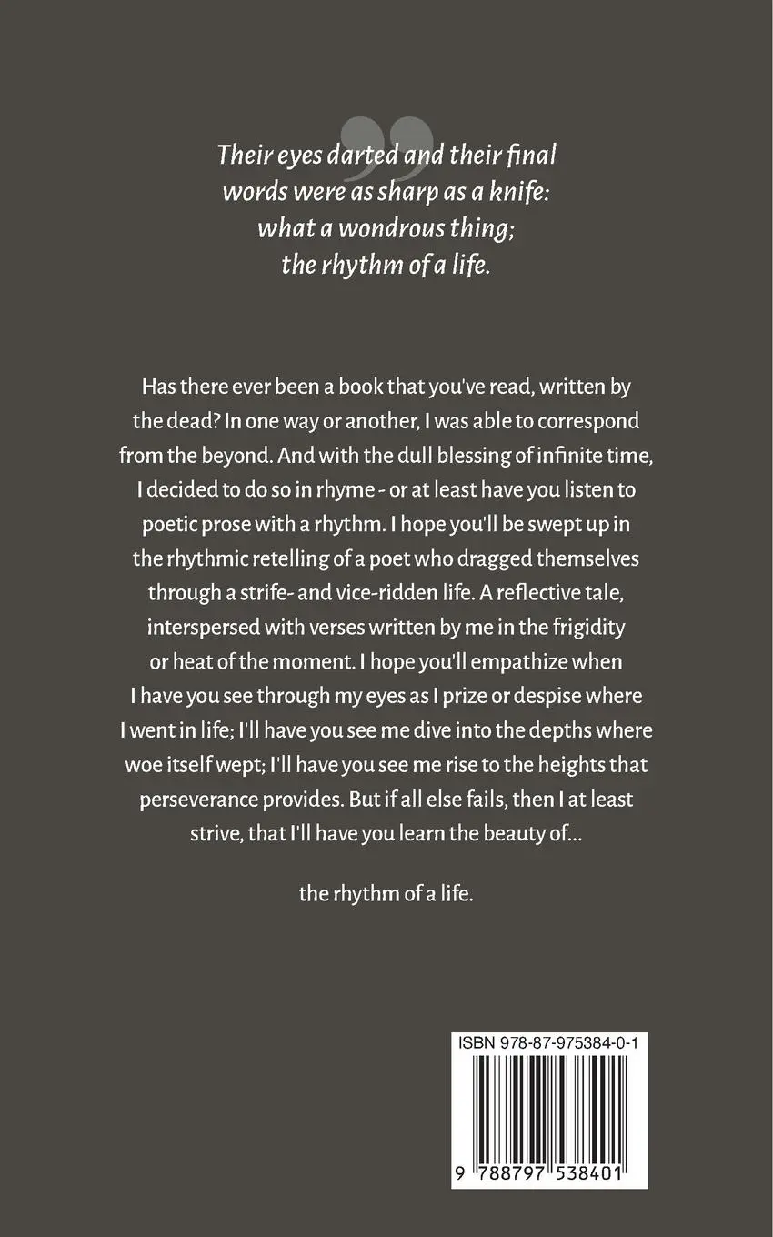 Rückseite: 9788797538401 | The Rhythm Of A Life | Casper Bekkers | Taschenbuch | Englisch | 2024