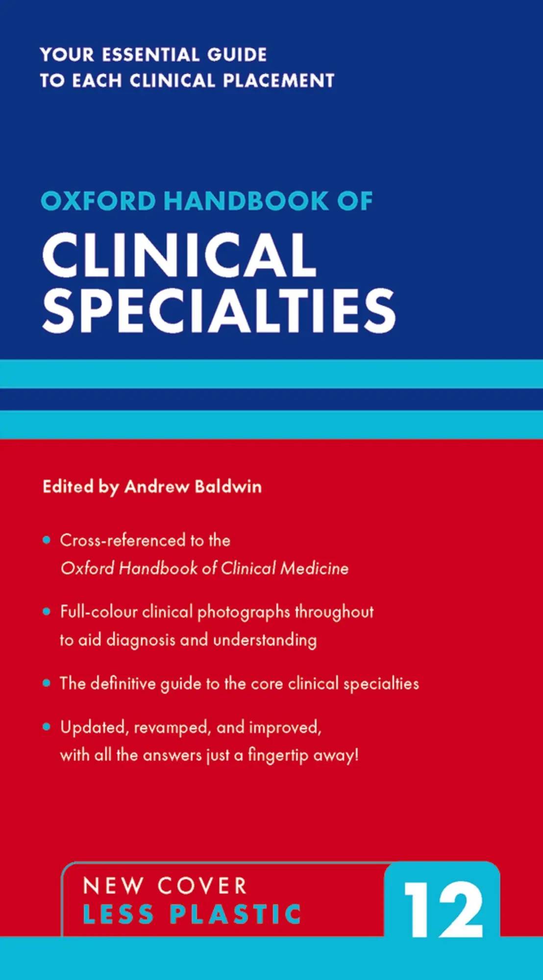 Cover: 9780192888501 | Oxford Handbook of Clinical Specialties | Andrew Baldwin | Englisch