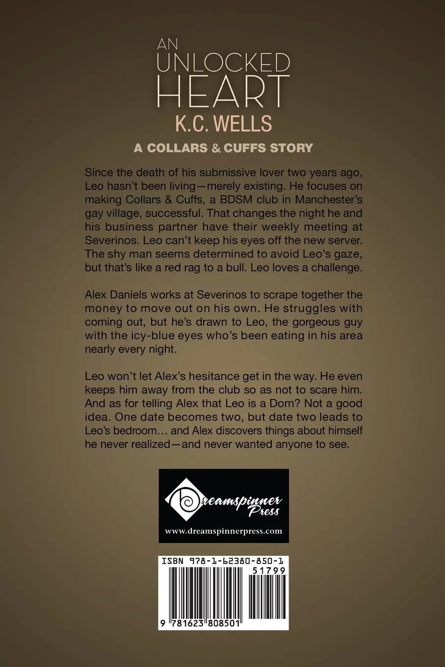 Rückseite: 9781623808501 | An Unlocked Heart | K. C. Wells | Taschenbuch | Englisch | 2013