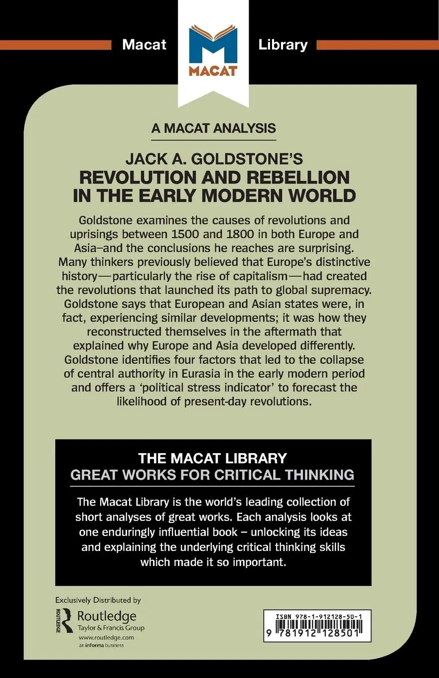 Rückseite: 9781912128501 | An Analysis of Jack A. Goldstone's Revolution and Rebellion in the...