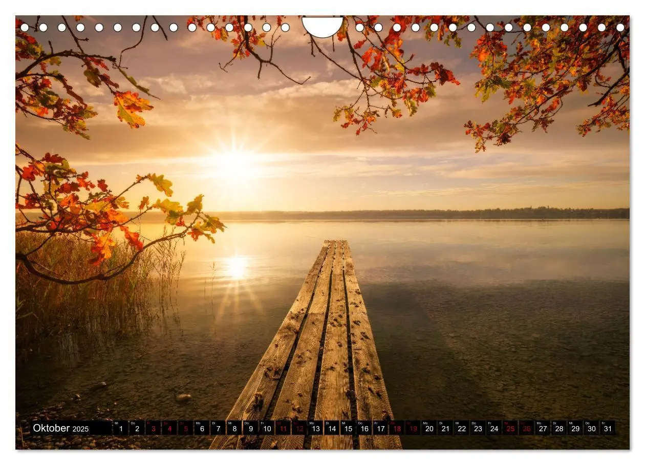 Bild: 9783383968501 | Lichtbilder vom Ammersee (Wandkalender 2025 DIN A4 quer), CALVENDO...