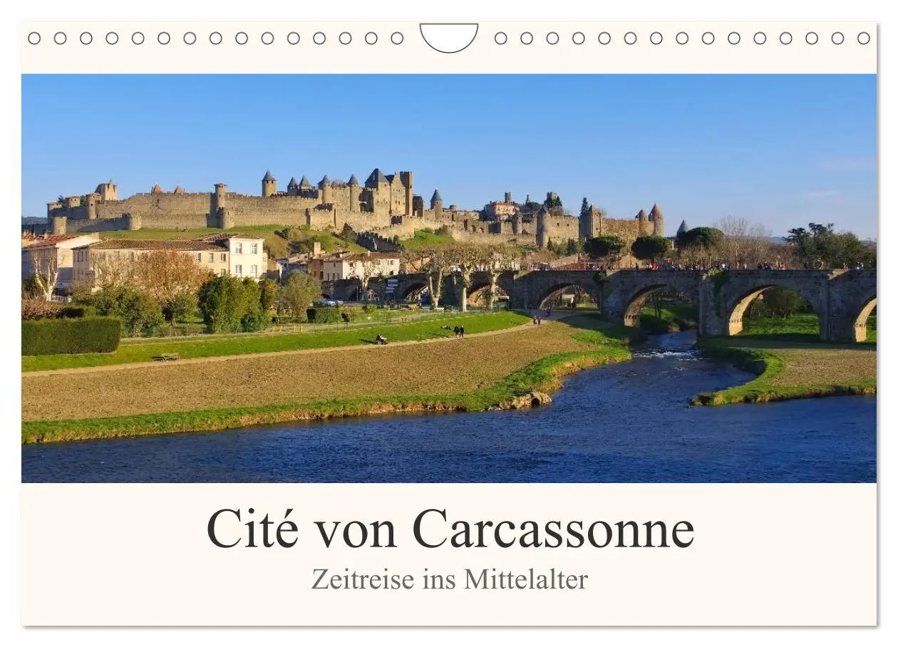 Cover: 9783457908501 | Cite von Carcassonne - Zeitreise ins Mittelalter (Wandkalender 2026...
