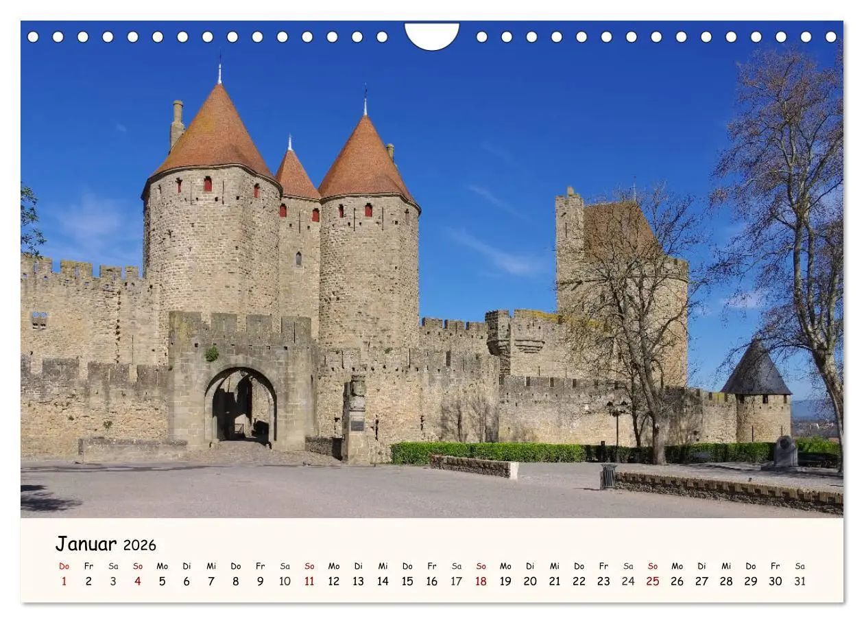 Bild: 9783457908501 | Cite von Carcassonne - Zeitreise ins Mittelalter (Wandkalender 2026...