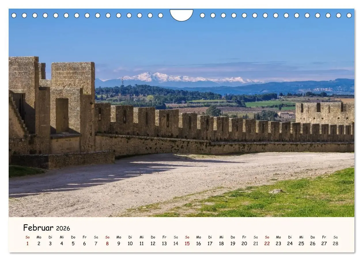 Bild: 9783457908501 | Cite von Carcassonne - Zeitreise ins Mittelalter (Wandkalender 2026...