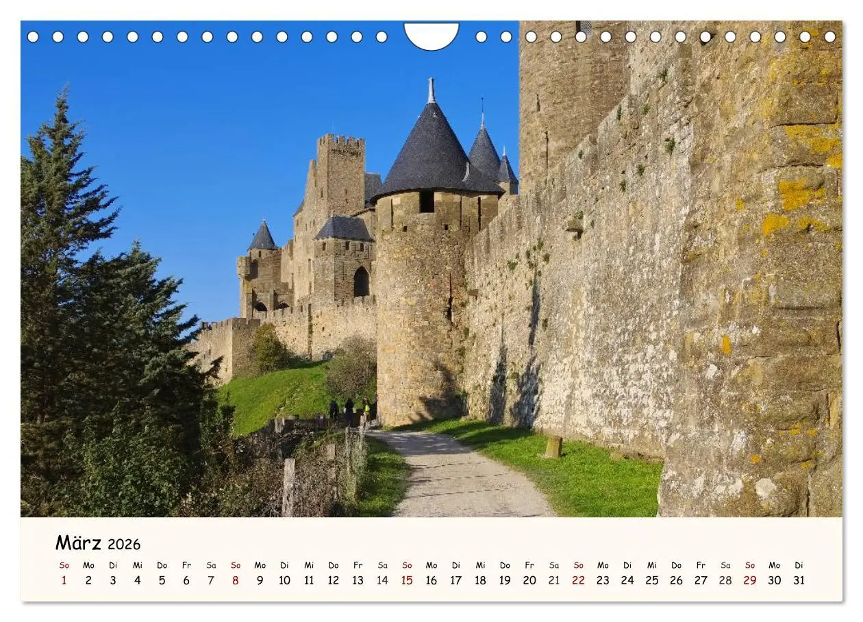 Bild: 9783457908501 | Cite von Carcassonne - Zeitreise ins Mittelalter (Wandkalender 2026...