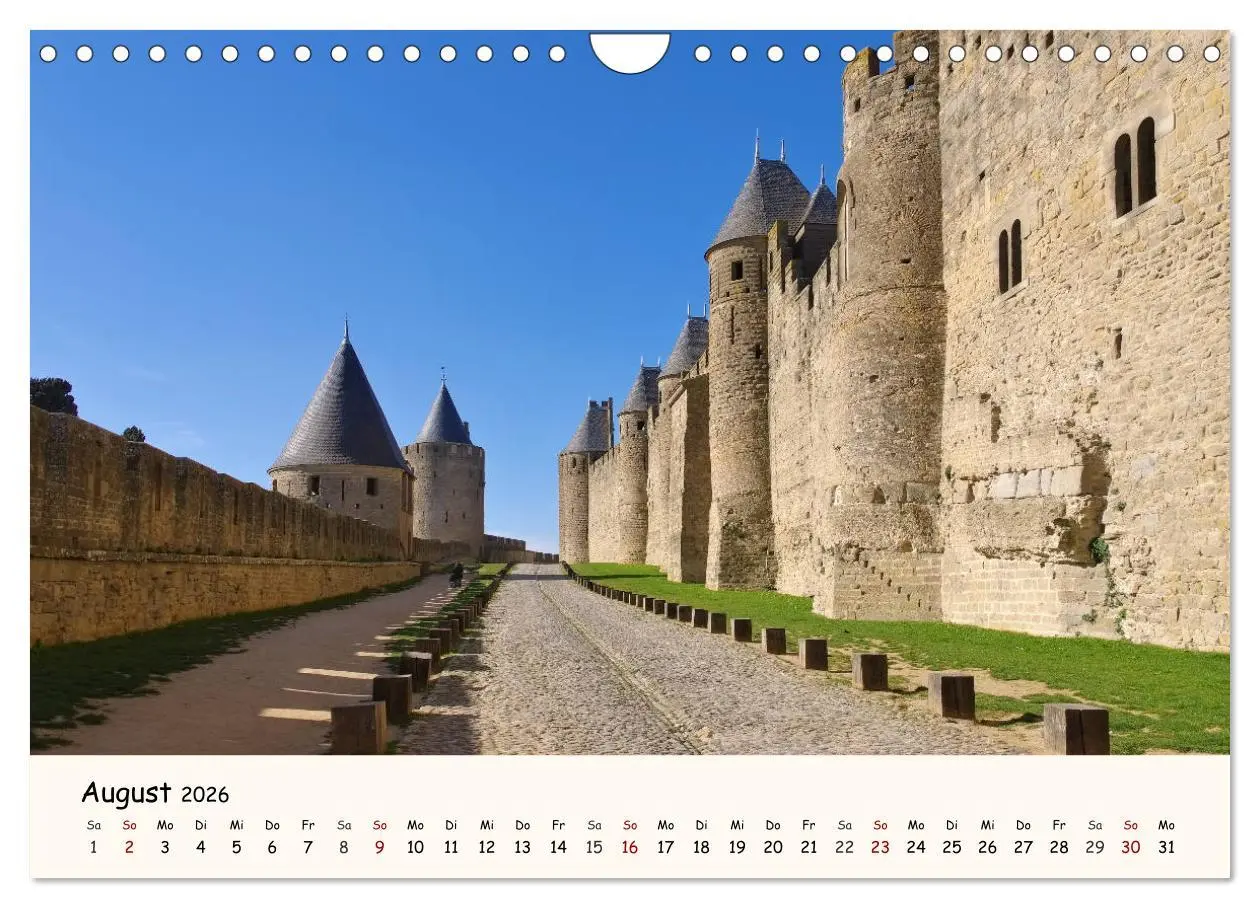 Bild: 9783457908501 | Cite von Carcassonne - Zeitreise ins Mittelalter (Wandkalender 2026...
