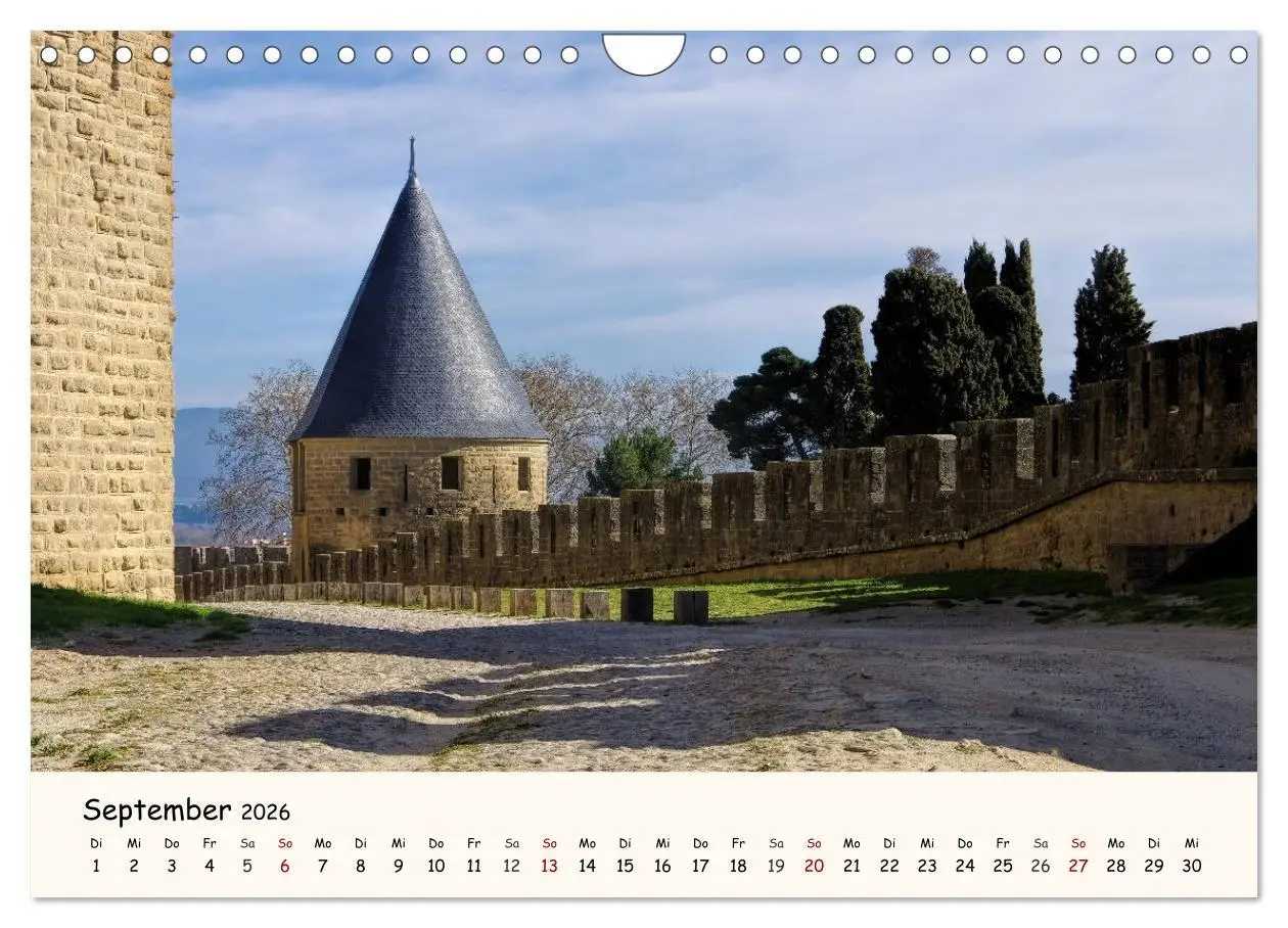 Bild: 9783457908501 | Cite von Carcassonne - Zeitreise ins Mittelalter (Wandkalender 2026...