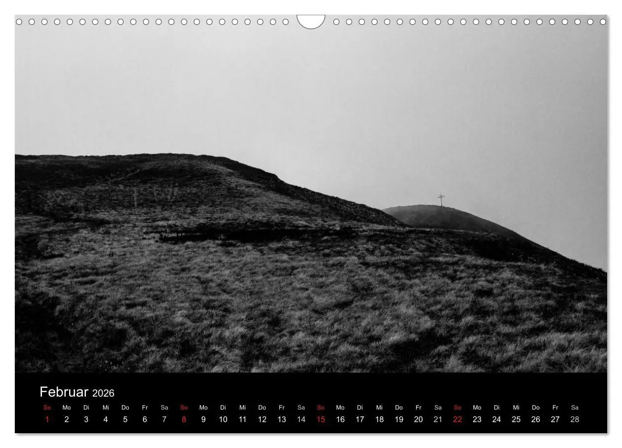 Bild: 9783516098501 | BERGE IN SCHWARZ WEISS (Wandkalender 2026 DIN A3 quer), CALVENDO...