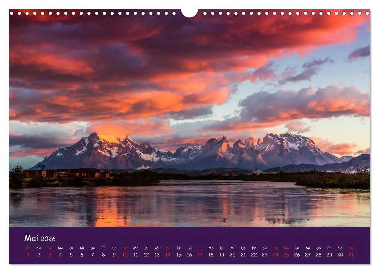 Bild: 9783516238501 | Patagonien 2026 - Traumziel in den Anden (Wandkalender 2026 DIN A3...