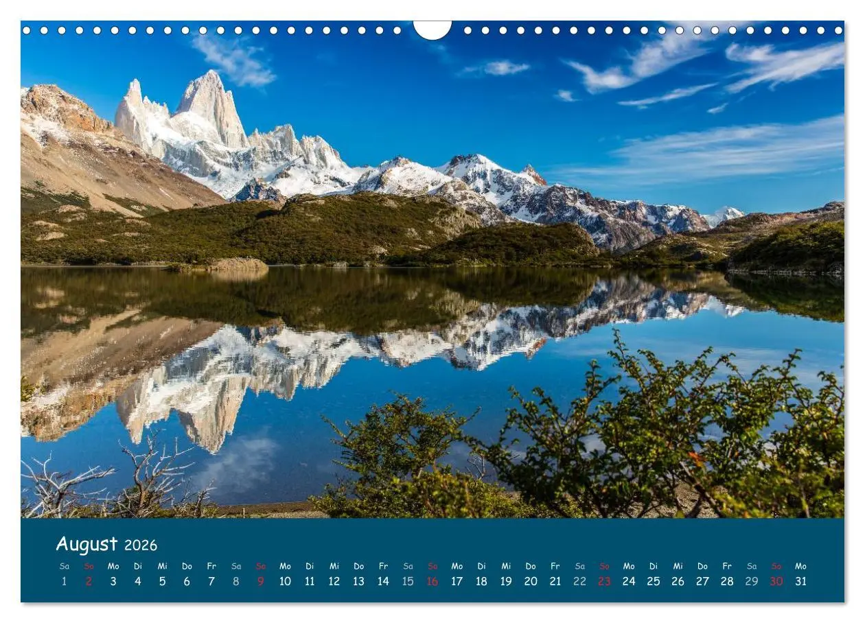 Bild: 9783516238501 | Patagonien 2026 - Traumziel in den Anden (Wandkalender 2026 DIN A3...
