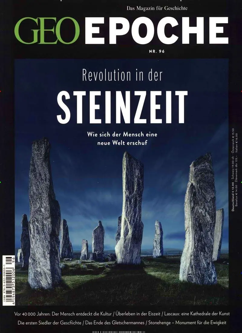 Cover: 9783652008501 | GEO Epoche 96/2019 - Revolution in der Steinzeit | Michael Schaper