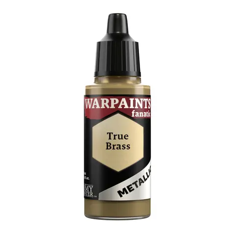 Cover: 5713799318601 | Warpaints Fanatic Metallic: True Brass | The Army Painter