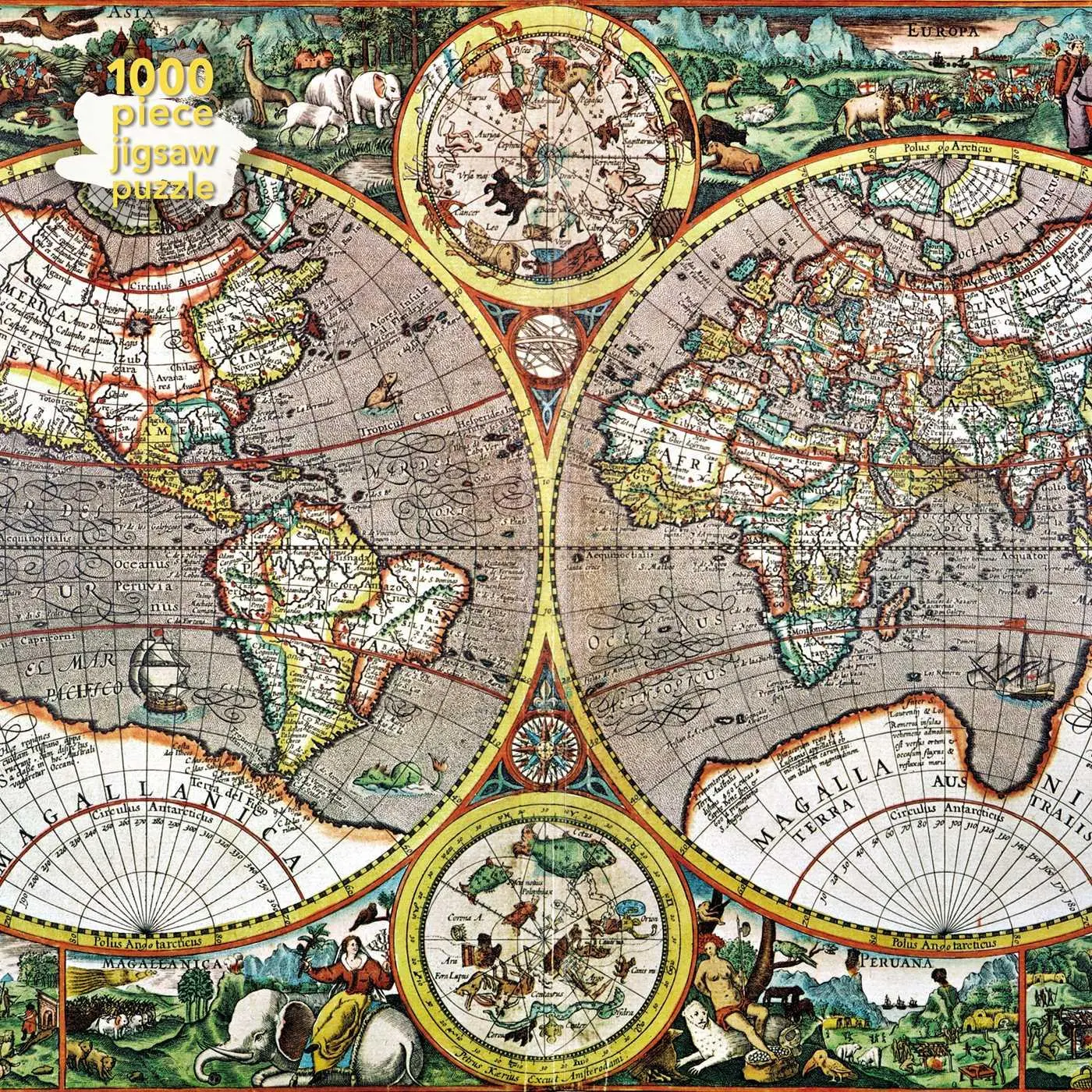 Cover: 9781839648601 | Puzzle - Pieter van den Keere, Antike Weltkarte | Publishing | Puzzle