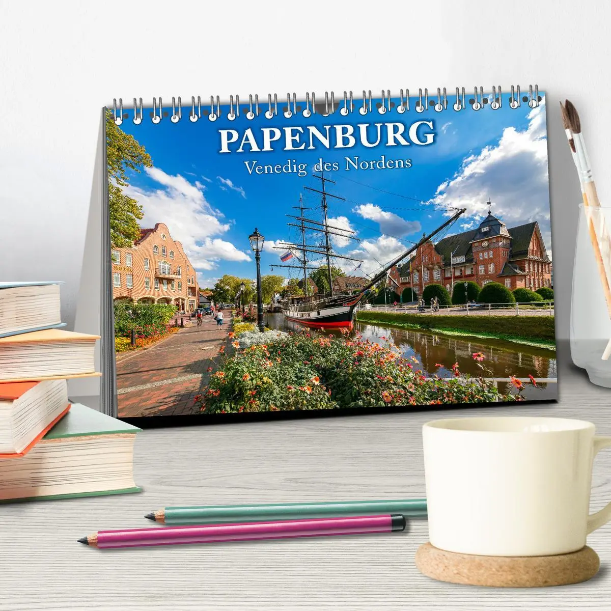 Bild: 9783457758601 | Papenburg - Venedig des Nordens (Tischkalender 2026 DIN A5 quer),...