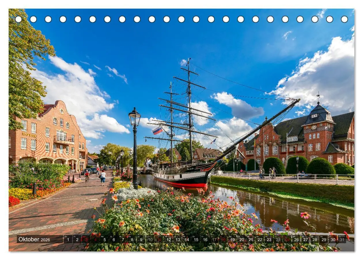 Bild: 9783457758601 | Papenburg - Venedig des Nordens (Tischkalender 2026 DIN A5 quer),...