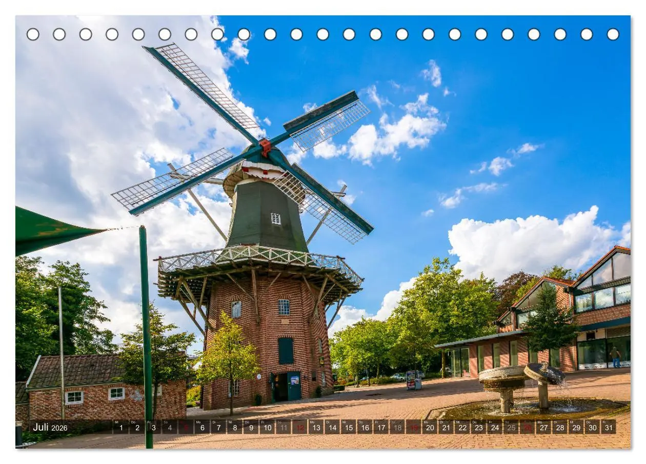Bild: 9783457758601 | Papenburg - Venedig des Nordens (Tischkalender 2026 DIN A5 quer),...