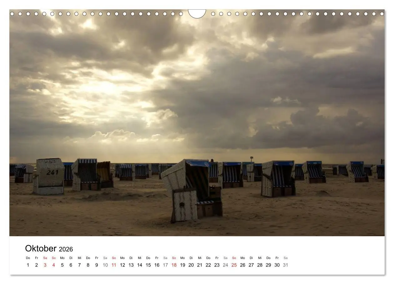 Bild: 9783516158601 | St. Peter Ording 2026 (Wandkalender 2026 DIN A3 quer), CALVENDO...