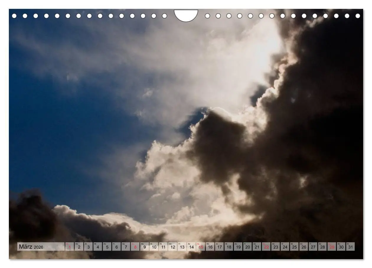 Bild: 9783516228601 | Wolken - Die Gesichter des Himmels (Wandkalender 2026 DIN A4 quer),...