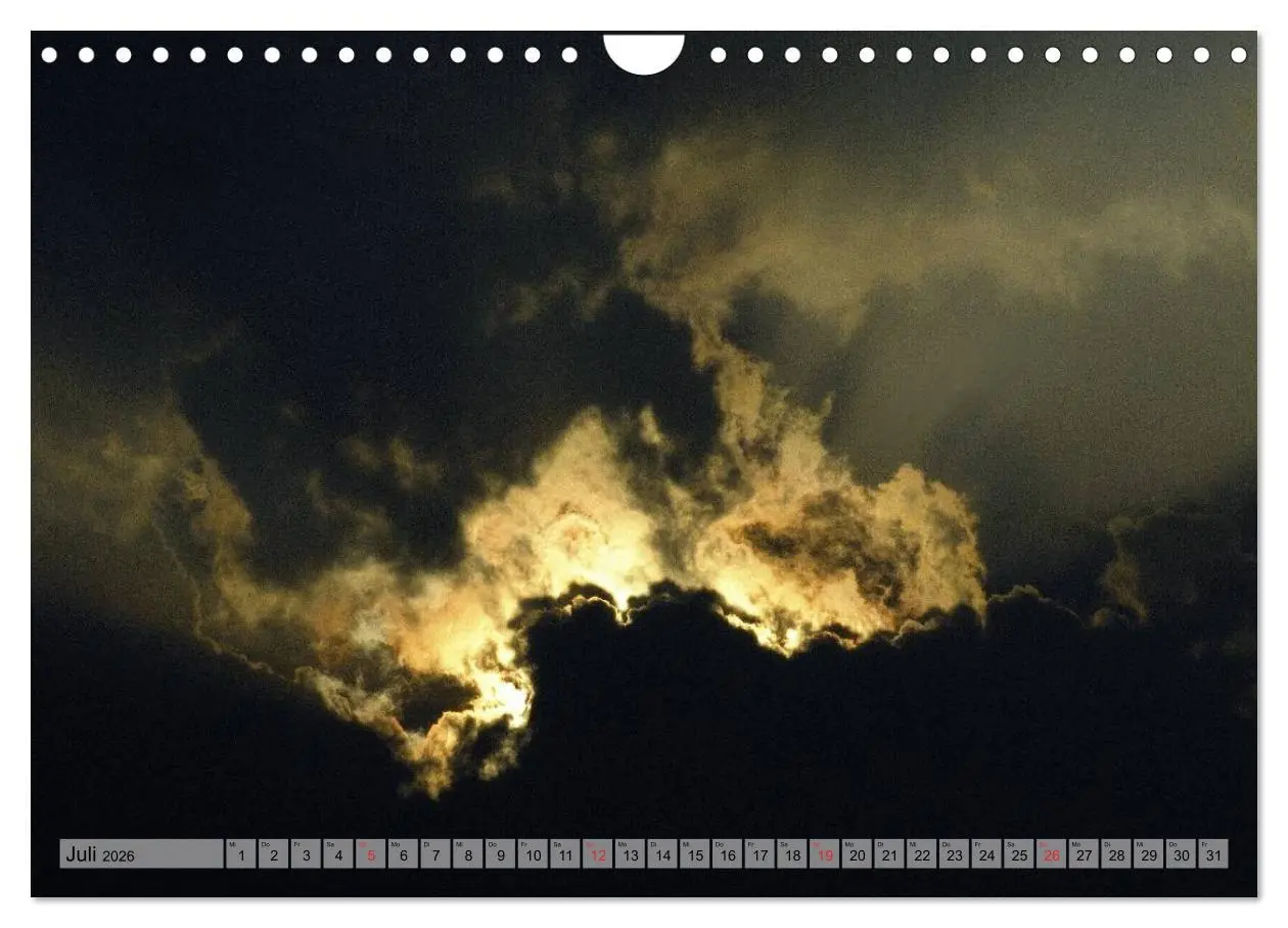 Bild: 9783516228601 | Wolken - Die Gesichter des Himmels (Wandkalender 2026 DIN A4 quer),...