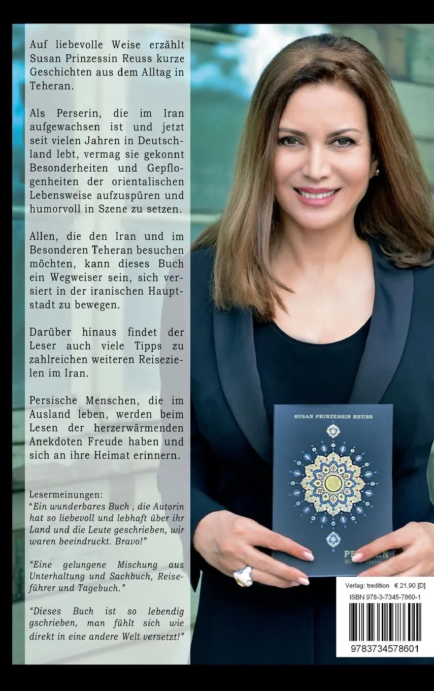 Rückseite: 9783734578601 | Persien - Meine Heimat | Susan Prinzessin Reuss | Buch | 192 S. | 2016