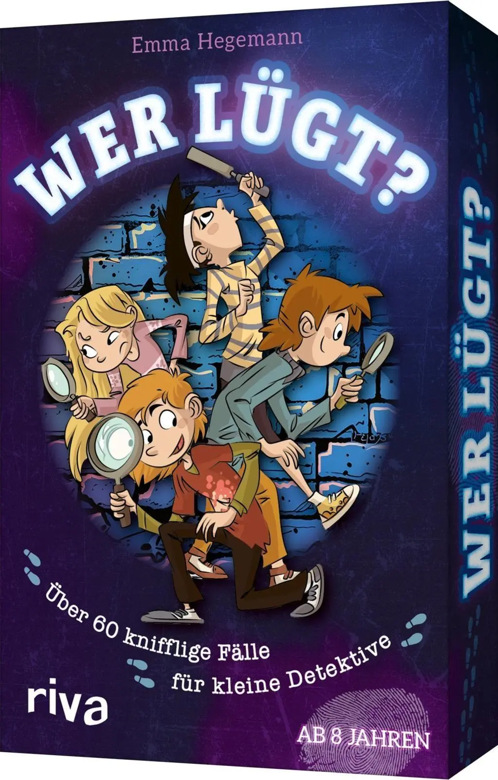 Cover: 9783742328601 | Wer lügt? | Emma Hegemann | Box | 64 S. | Deutsch | 2025 | riva Verlag