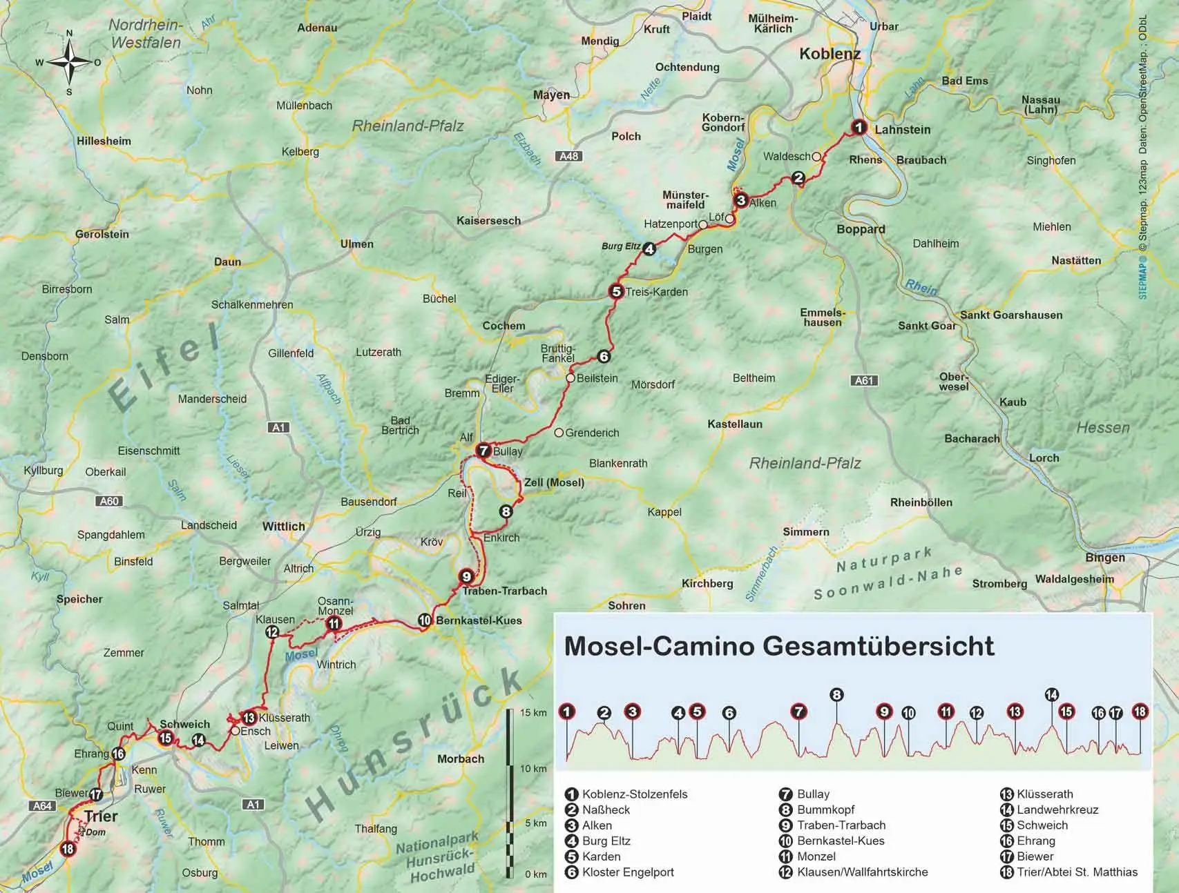 Bild: 9783866868601 | Mosel-Camino von Koblenz nach Trier | Karl-Heinz Jung | Taschenbuch