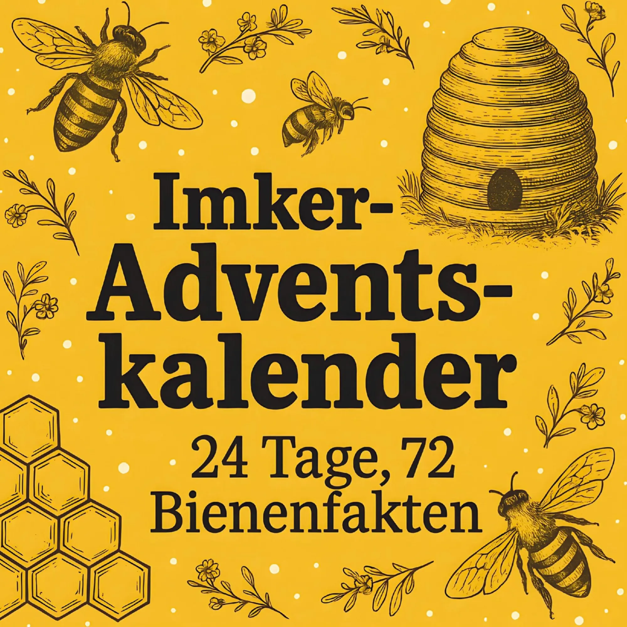 Cover: 9789403838601 | Imker Adventskalender 24 Tage, 72 Bienenfakten | Tobias Klar | Buch