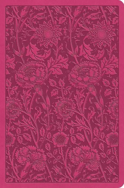 Cover: 9781433568701 | ESV Value Compact Bible (Trutone, Raspberry, Floral Design) | Buch